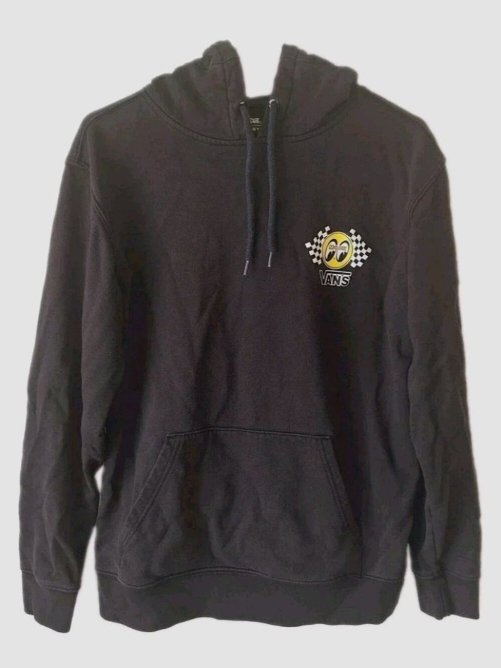 Black Van’s Hoodie Men’s Size Small Mooneyes